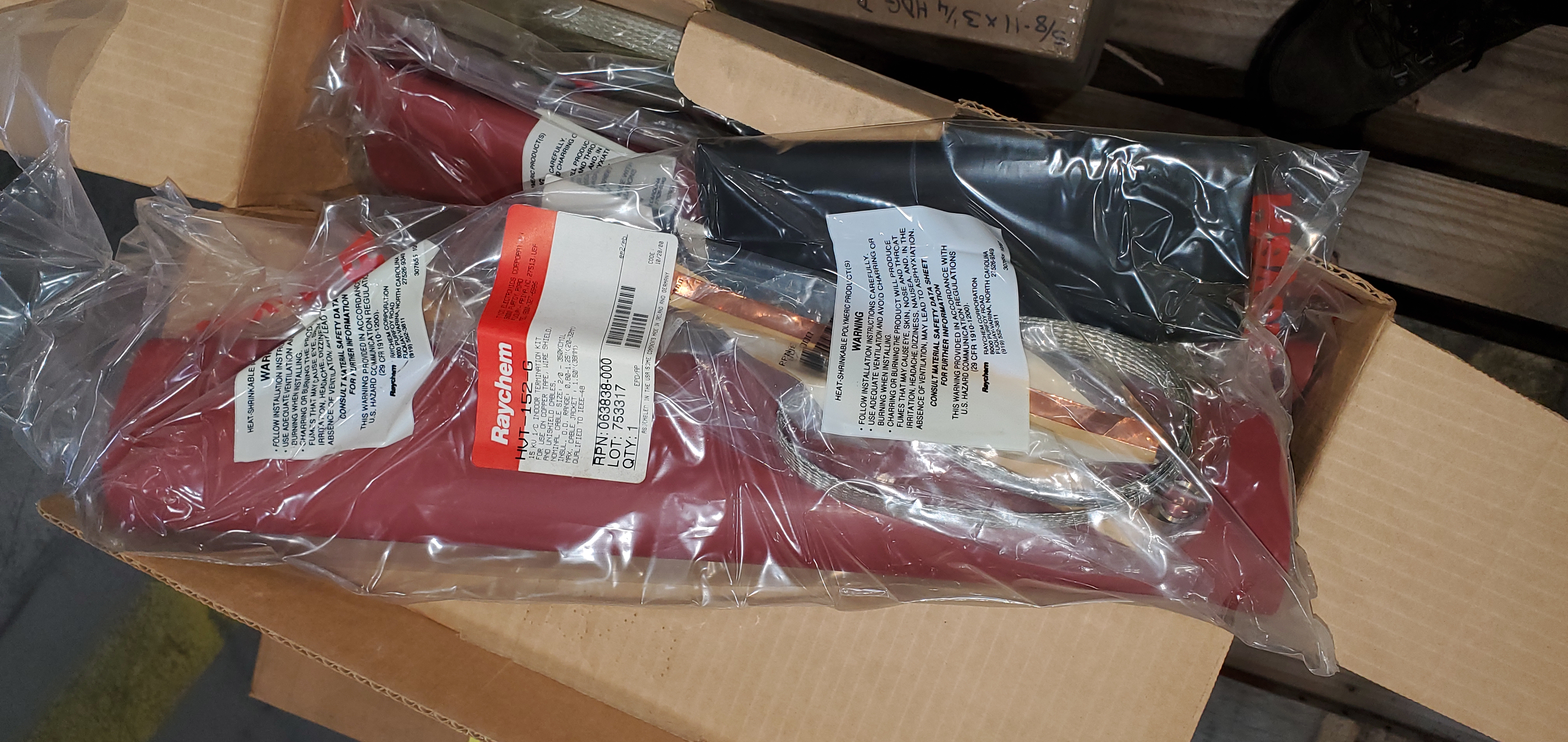 KIT, TERMN HEAT SHRINK 15KV